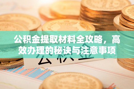 富宁公积金提取材料全攻略，高效办理的秘诀与注意事项