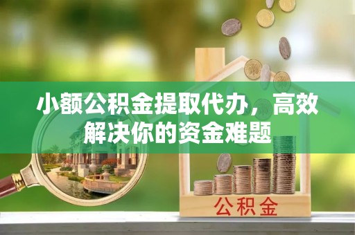 富宁小额公积金提取代办，高效解决你的资金难题