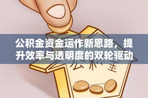 富宁公积金资金运作新思路，提升效率与透明度的双轮驱动
